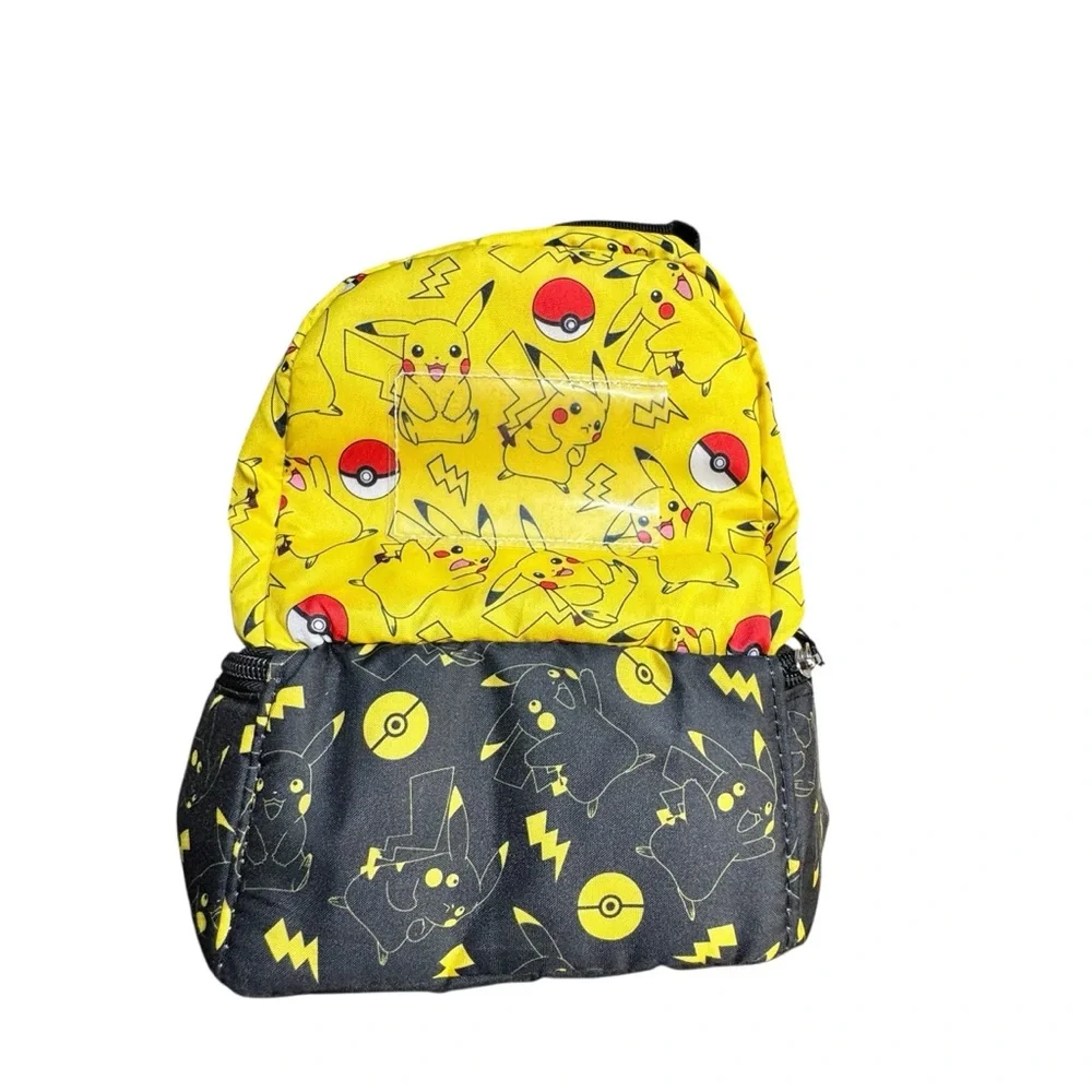 Thermos Pokémon Pikachu Dual Compartment Insulated Lunch bag Yellow‎ and Black